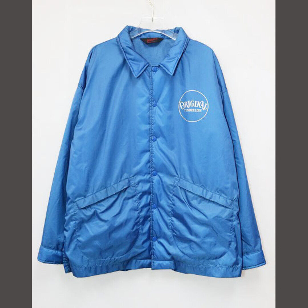 TENDERLOIN 18AW T-NYLON COACH JKT QB BLUE S NYLON JACKET TENDERLOIN 18AW T-NYLON COACH JKT QB BLUE S NYLON JACKET