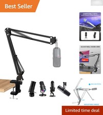 Durable Alloy Steel Boom Arm for HyperX SoloCast 1  2   Stable  Adjustable