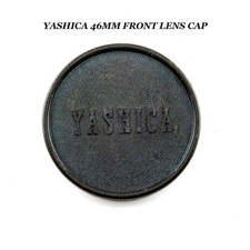 YASHICA VINTAGE GENUINE 46MM OEM FRONT LENS CAP.