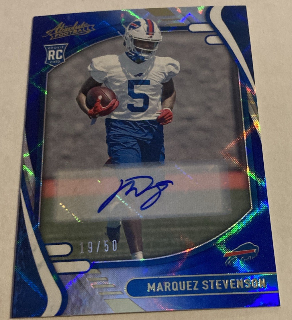 Marquez Stevenson Panini Absolute #200 Signature