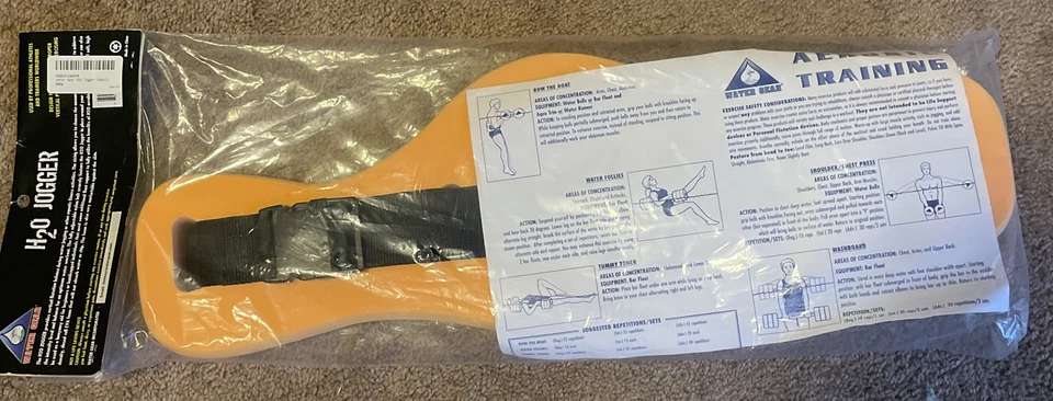 Cinturón de flotabilidad Water Gear H2O Jogger entrenamiento rehabilitación tamaño pequeño - hasta 160 libras Foto 2 de 4