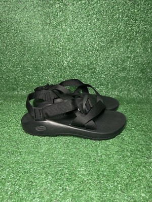 Chaco Men Size 9 Z/1 Classic Strappy Loop Sandals Triple Black Hiking Slip On