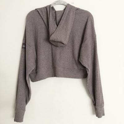 Alo Yoga Muse Hoodie Raisinette Heather M | eBay