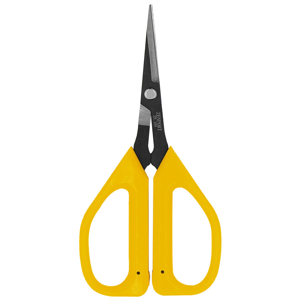 Zenport ZS109 Garden Scissors for Fruit, Grapes and Trimming, 6.5-Inch - 3 Pack