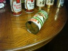 HEILEMAN'S OLD STYLE LAGER BEER RED AGED BANNER FLAT TOP BEER CAN LA CROSSE WIS — photo 5