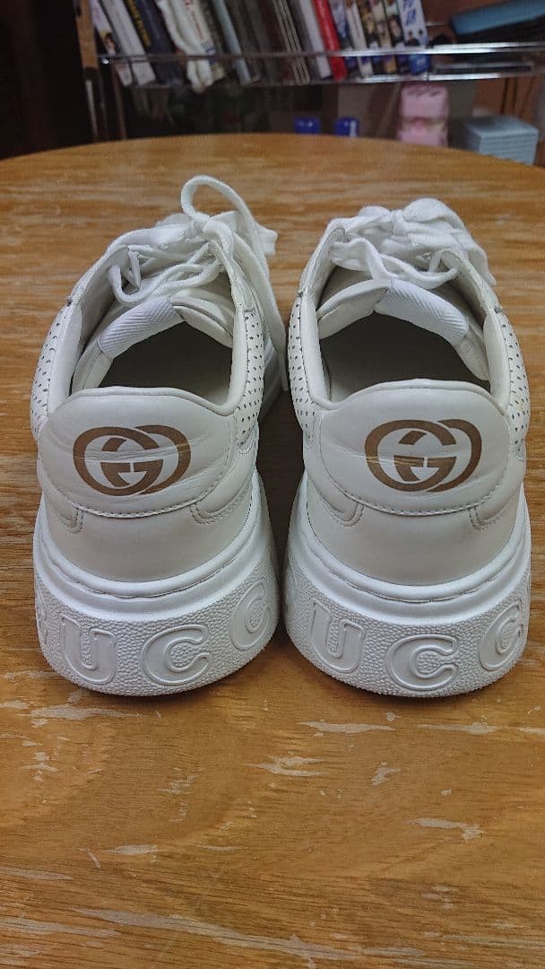 Gucci Sneakers Shoes White With GG Pattern Size 9 US About9.5 For Men thumbnail 22