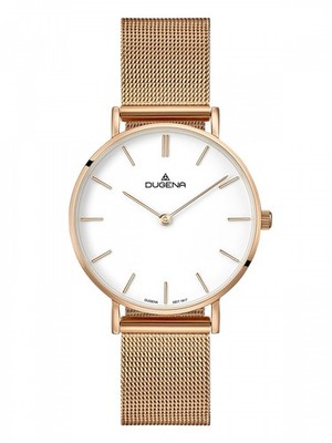 Dugena Damen Quarz Armbanduhr Linée - Modern Classic Line 4460838