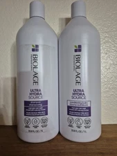 Matrix Biolage Ultra Hydra Source Shampoo & Ultra Conditioning Balm 33.8OZ LARGE
