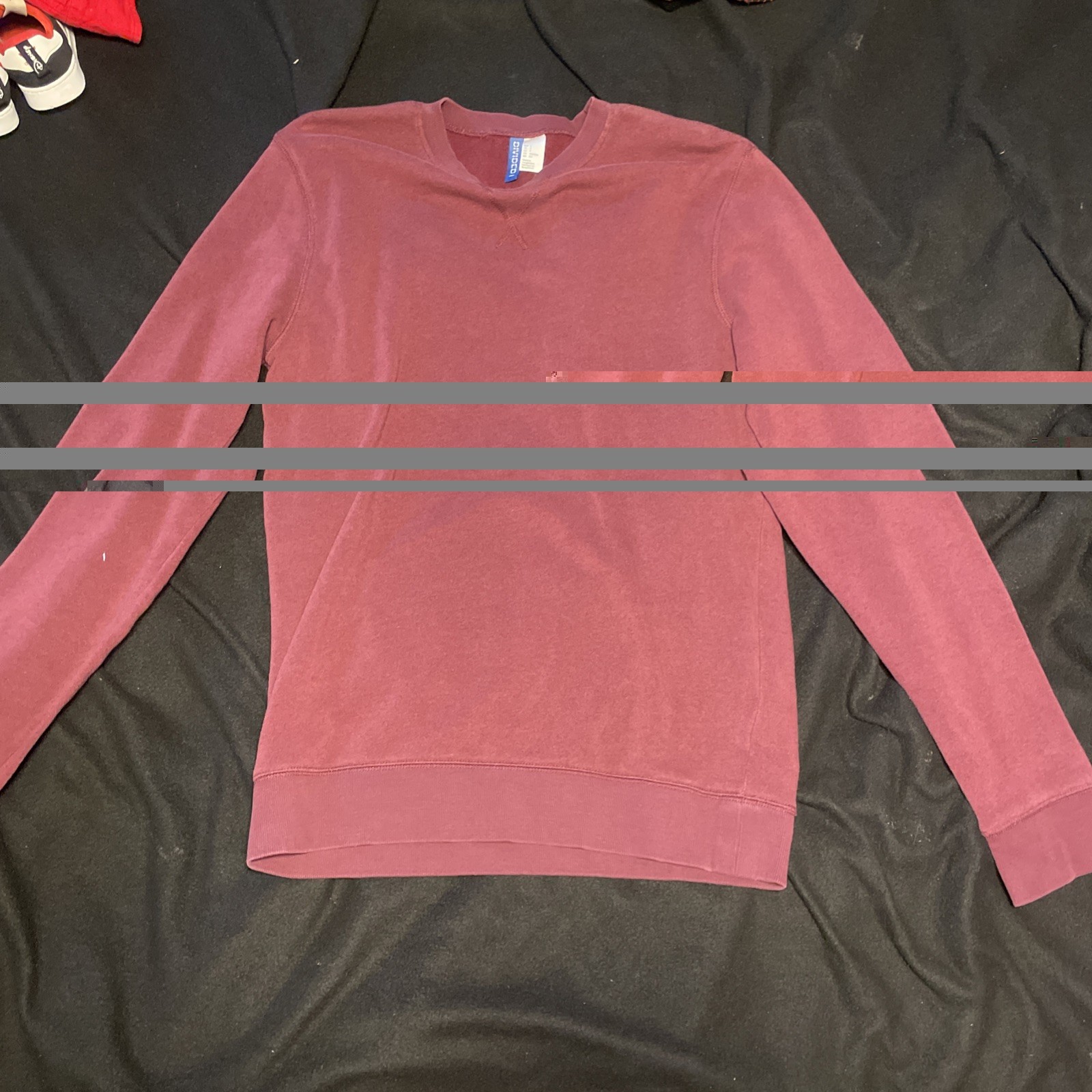 Maroon Long Sleeve H&M S