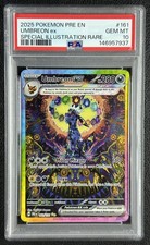 UMBREON EX PSA 10 2025 POKEMON PRISMATIC EVOLUTIONS #161/131 ILLUSTRATION RARE