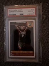 2013 Panini Hoops Rookie Card Giannis Antetokounmpo Gem Mint 10!. rookie card picture