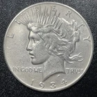 1934-S Peace Silver Dollar XF Details Semi Key Date Tough Coin