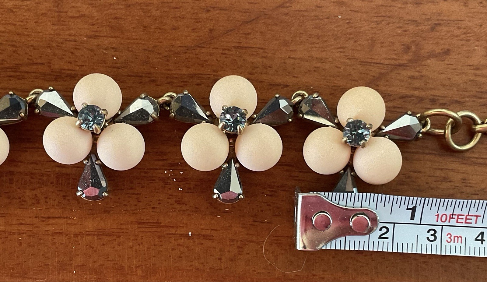 J.CREW Flower Statement  Necklace Multi Color - image 7