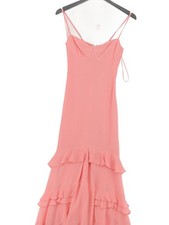 Reformation Women's Maxi Dress UK 4 Pink 100% Viscose Maxi