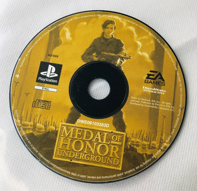 Videospiel Medal of Honor Underground nur Disc Sony PlayStation 1 PS1