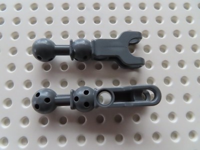 Lego 2 x Technic Hero Factory Arm Kugelgelenk 90608 neu dunkelgrau 75112 75117