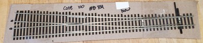 Walthers Code 100 #6 rh Power Routing Turnout new WT06