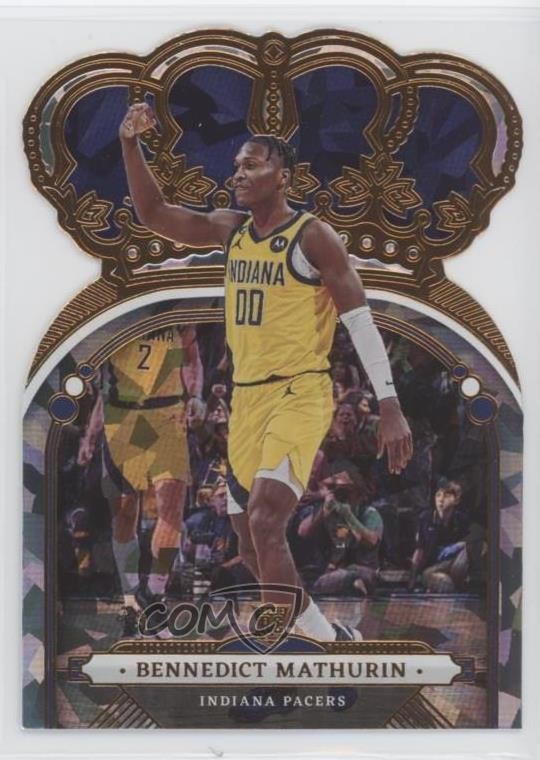 2022-23 Panini Crown Royale Crystal Bennedict Mathurin #60 Rookie RC 0x49