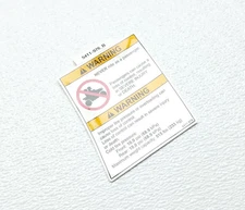 Arctic Cat ATV ALTERRA 700 Decal Warning Tire Pressure Alt Fis 5411-976 New OEM