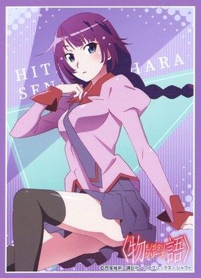 Monogatari Senjougahara Hitagi Character Sleeve EX TCG