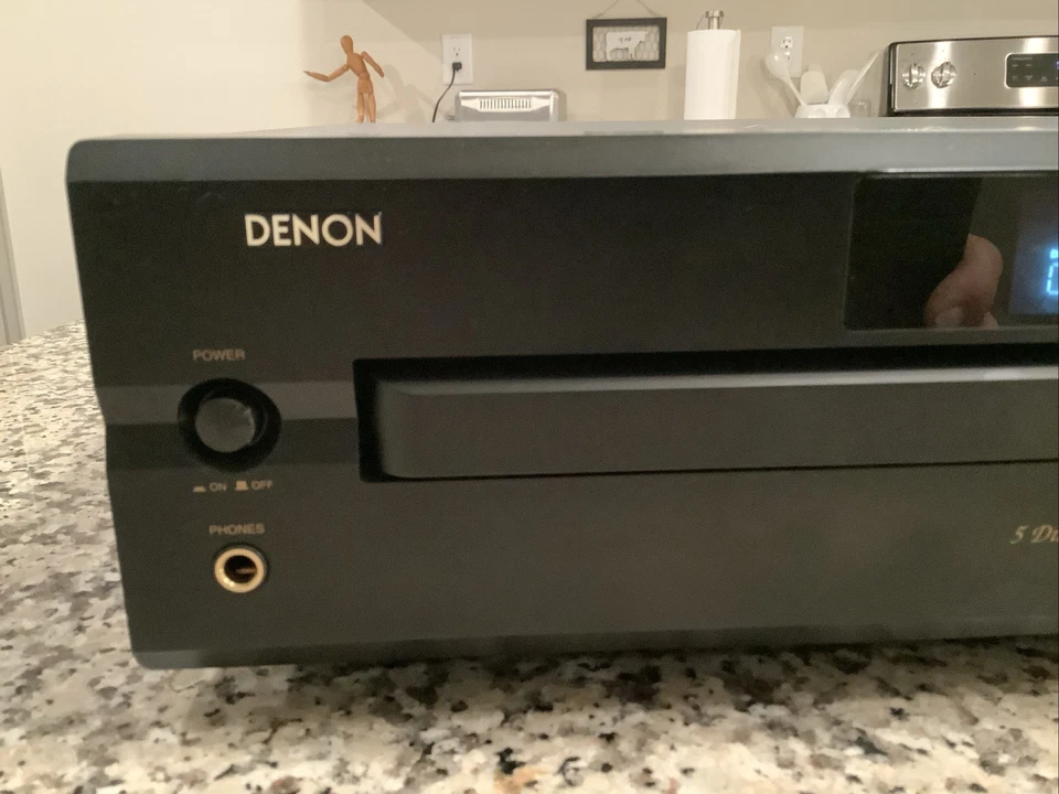 Denon Sistema de Carga Automática de Cinco Discos CD Cambiador Automático Dcm – 290 Foto 2 de 4