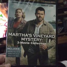 Martha's Vineyard Mystery 3-Movie Collection DVD w/ Jesse Metcalfe, Sarah Lind