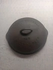 WAGNER WARE  #9 Cast Iron DRIP DROP  Raised Letter Skillet Cover 1069  RESTORED