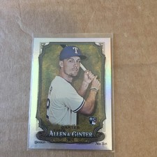 2024 Topps Allen & Ginter #96 Evan Carter Rookie RC Hot Box Rainbow Foil SP