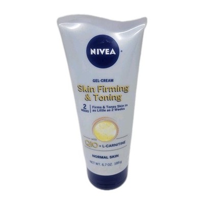 NEW NIVEA Skin Firming & Toning Gel Cream Q10 + L-Carnitine 6.7oz 