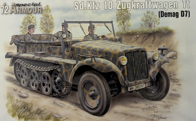 Special Armour  72021 - 1:72 Sd.Kfz 10 Zugkraftwagen 1t (Demag D7)