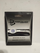 Power Balance Performance Technology Wristband Size Large 20.5cm White