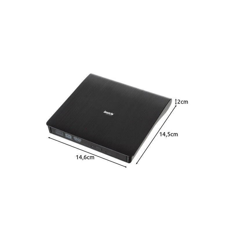 MASTERIZZATORE CD ESTERNO LETTORE CD/RW/DVD USB PER PC COMPUTER NOTEBOOK - Immagine 2 di 4