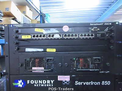FOUNDRY SERVERIRON 850 B8000 SI850 EMPTY CHASSIS - EXCLUDING MODULES & POWER SUP