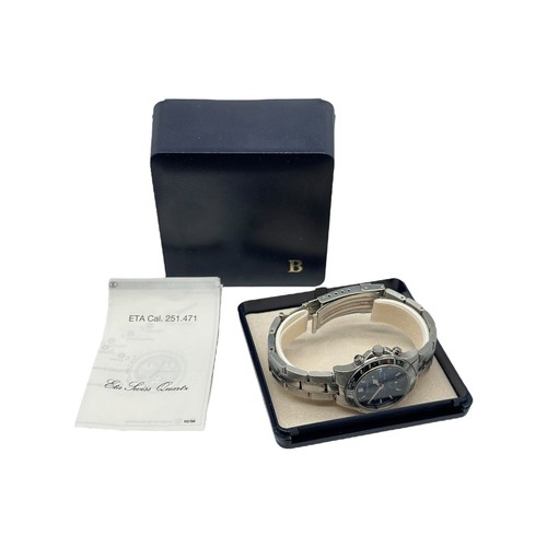 Bucherer Stainless Steel Split-Time Women's Chronograph Watch - Picture 8 of 9