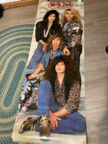 WHITE LION Vintage 1988 6’2” Poster - Picture 8 of 8