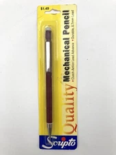 vtg Scripto Quality Mechanical Pencil 1996 NOS Clutch Action 0.7