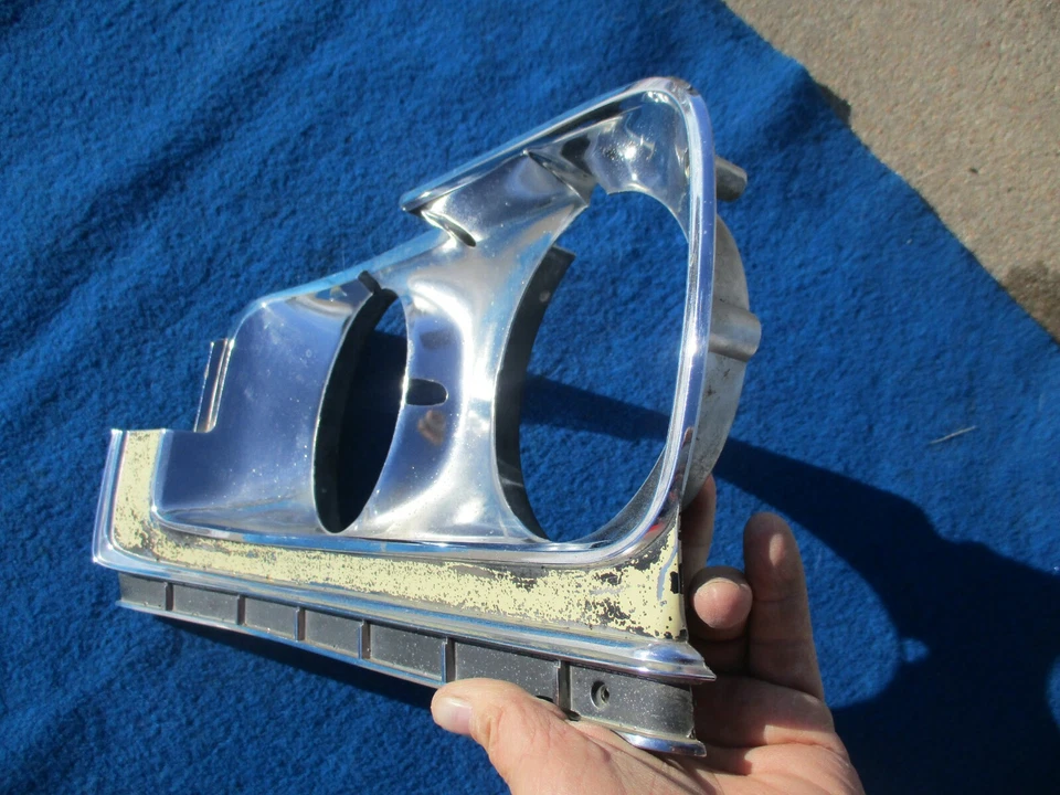 Buick Electra Estate 1973 vagón faro bisel llanta original GM izquierda bonito Foto 3 de 4