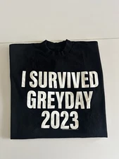G59 2023 Grey Day Tour Shirt L $uicideboy$ Suicideboys Ghostemane City Morgue