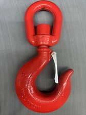 Chain A WLL 11 Ton Swivel Hook With Latch - Made in USA***FAST FREE SHIPPING***