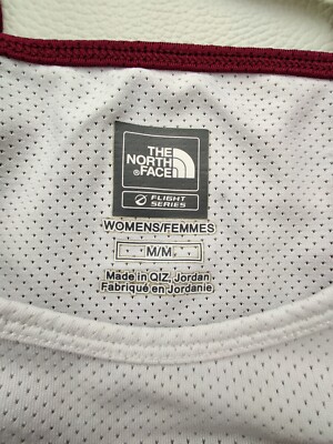The North Face Flight Series Wmn's Medium Burgundy/White Tank w