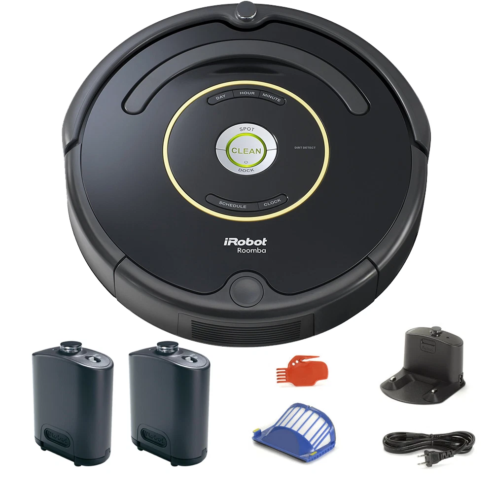 iRobot Roomba 650 Robotic Vacuum Cleaner with 2 Virtual Walls eBay