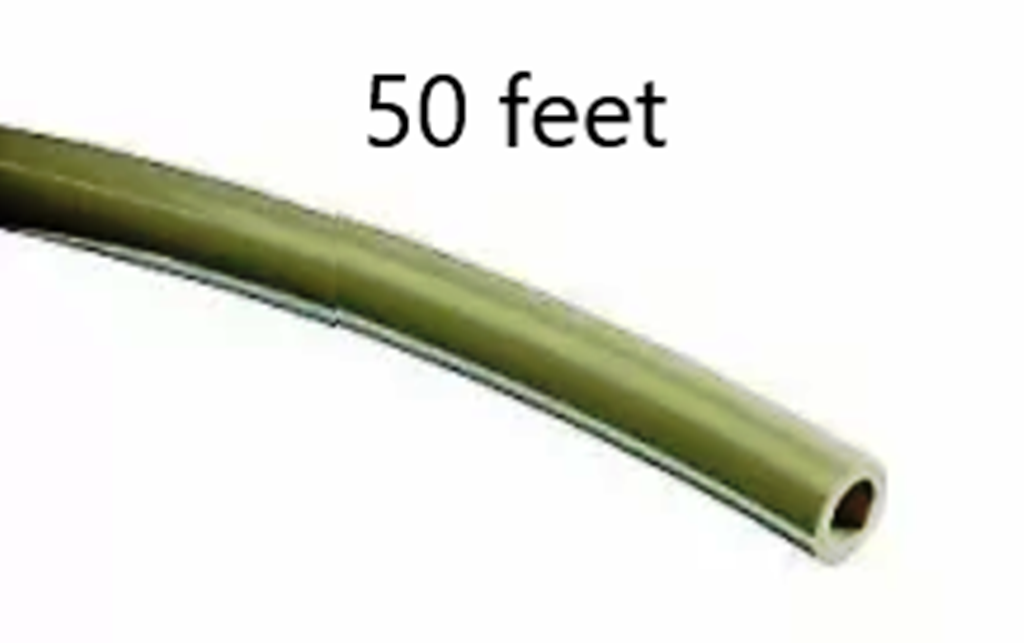 50' DCI S605 Saliva Ejector Tubing, 3/16" I.D., Vinyl Sterling Dental