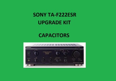 SONY アンプ TA-F222ESR ＆レコードプレーヤー Stereo Amplifier SONY TA-F222ESR Repair KIT - all capacitors | eBay