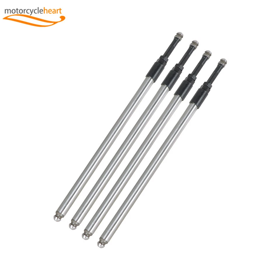 NEW Adjustable Pushrods Kit Set For Evo Evolution Big Twin Dyna FXST 1984-1999 - Image 2 of 4