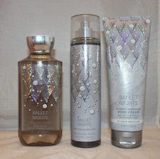 Bath & Body Works Ballet Nights Body Cream, Shower Gel & Fine Fragrance Mist