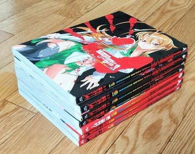 High School of the Dead Comic Book 1-7 Complete Set Japanese Manga Full  Color