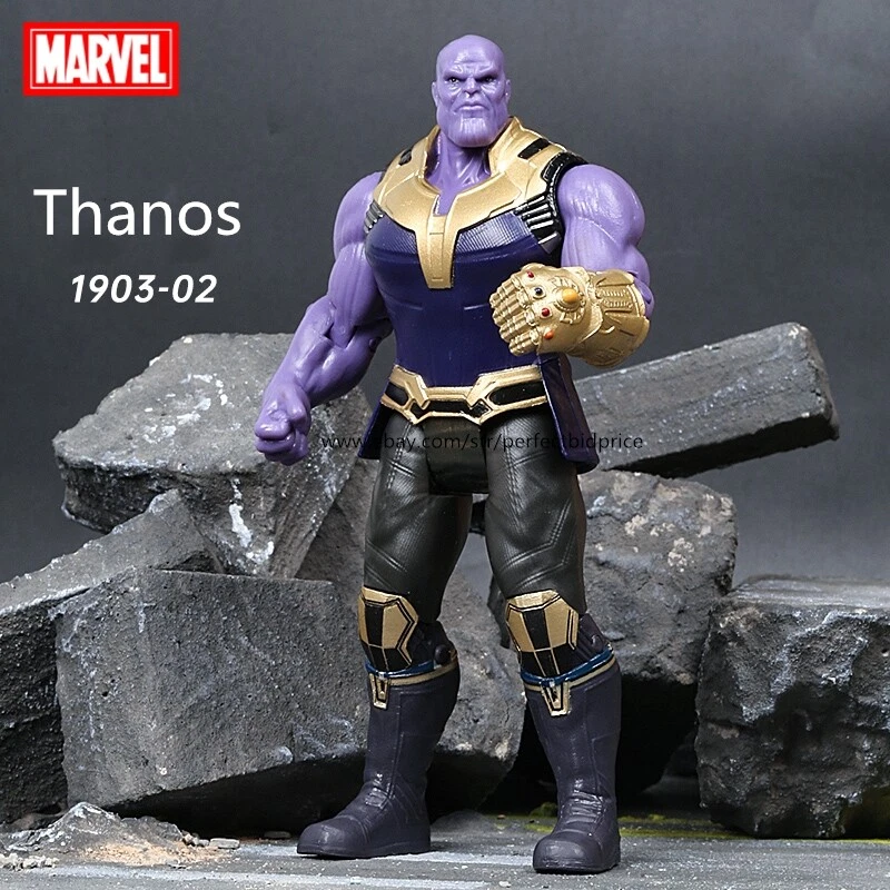 Nueva figura de acción Thanos Marvel Avengers Legends cómic héroes 16 cm juguetes para niños Foto 3 de 4