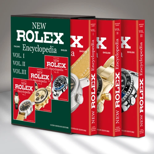 Modern and vintage New Rolex Encyclopedia books From 1905 until the present day