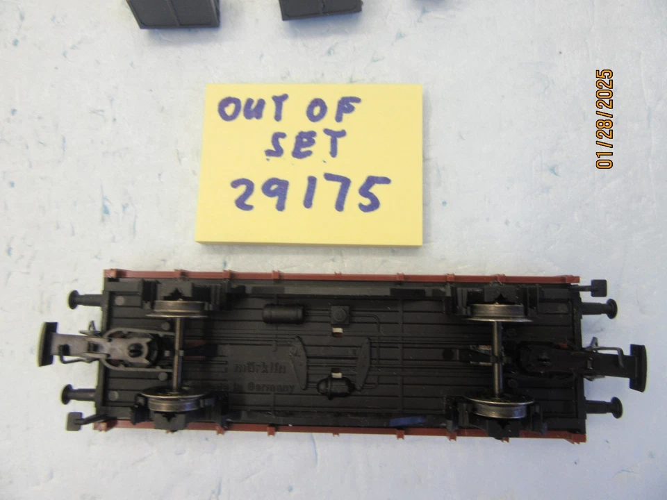 HO - Marklin 29175 Low Wall Gondola with Load - LNNB* - Image 4 of 4