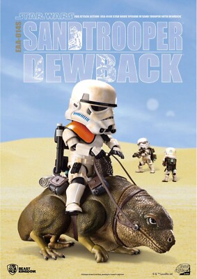Dewback & Sandtrooper Pack 2 Figuren Star Wars Episode IV Egg Attack Beast Kin